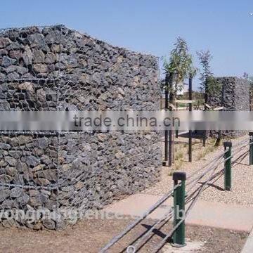 Gabion stone fencing / welded gabion basket / welded gabion box