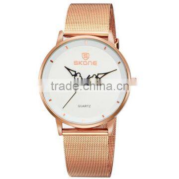 2016 Luxury Watch Top Brand SKONE Watches/cheap Mesh Band Watches photo-2