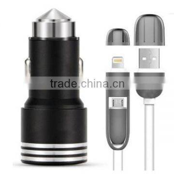 For indian market low price 12V 2A dual port USB car charger