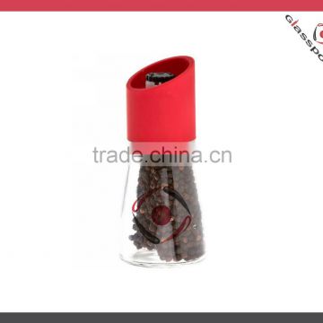 Pepper / Spice Glass Bottle with Grinder Caps / Metal Caps 100mL/180mL                        
                                                Quality Choice