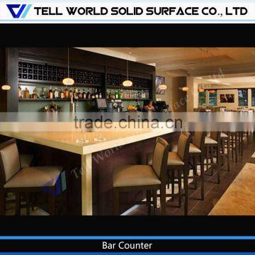 Matte artificial stone modern restaurant cashier for sale