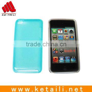 fashion silicone protective case for ipod Touch 4 for IPhone case as mobile phone case