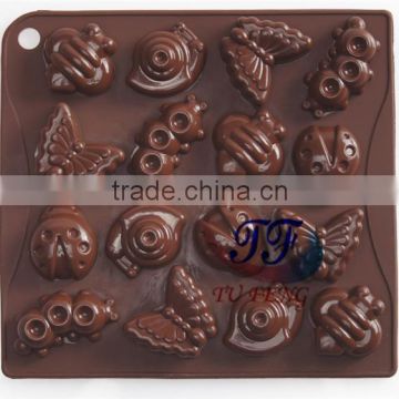 Dongguan various insect shapes custom-made cake mold hand making