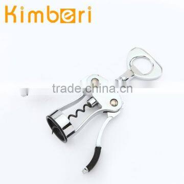 hot sale open item zinc alloy corkscrew red wine opener