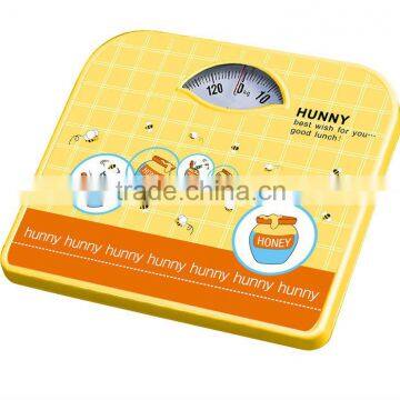 BR2015 Yellow Honey Electronic Weighing Scale Health Scale Mechanical Personal Scale Camry Weigh Scale