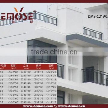 aluminium balcony tube baluster