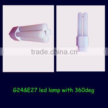 Replace 20W CFL 360Degree Residential PL GX24 4 PIN LED