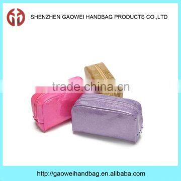 Latest fashionable promotional pvc cosmetic bag type GW-595