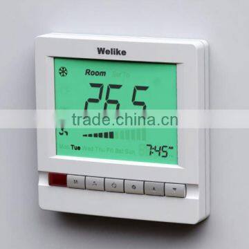 OEM Colorful Wall-mounted Thermostat With Button and Small LCD photo-2