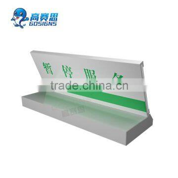 Practical Counter Restaurant Metal Table Sign Holder photo-2