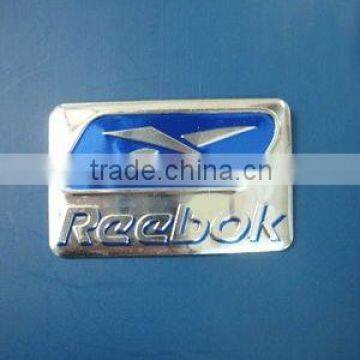 OEM rectangle badge engrave/printing logo labels made in china