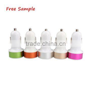 Factory direct sale dual port car charger