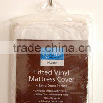 fitted vinly mattress cover