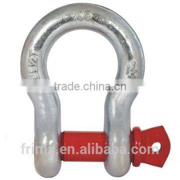 US Type Drop Forged Screw Pin Bow Shackle Anchor Shackle G-209, S-209, G-2130, G-2140, G-2160