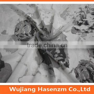 Cashmere Chinese Ink Painting Print ITY Chiffon Fabric photo-2