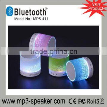 MPS-411 LED flash gift portable speaker for Android