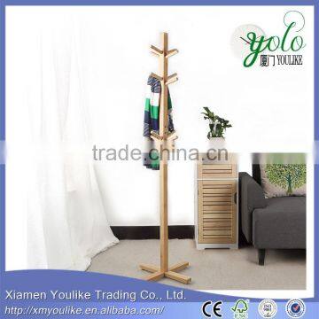 Living room furniture standing coat rack bamboo antique coat rack