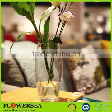 different shape cheap tall clear glass flower vases for centerpieces and flower arrangements