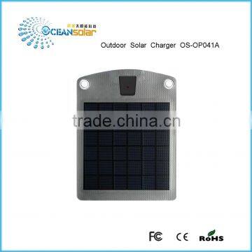 high efficiency foldable solar panel charger will show in canton fair let you don't worry about electric shortage