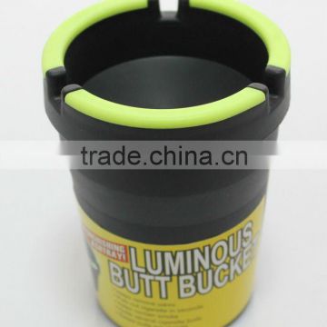 Luminous Car Cup Holder Extinguishing Butt Bucket