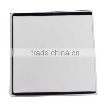 Unique Purple Polyester Storage Cube Ottoman photo-2