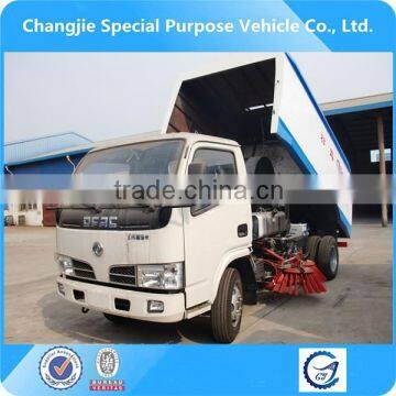 high quality factory sale dongfeng 4m3 road sweeper