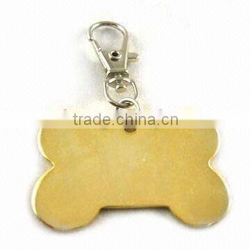 Bone-shaped Pet/Dog Metal ID Tag