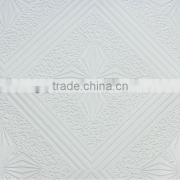 standard type PVC & aluminium foiled gypsum ceiling board 244tile