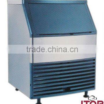 industrial flake ice maker of water-flowing type