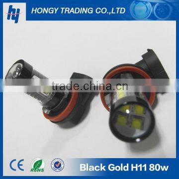 Black-top H11 80w 12v 24v led auto light car