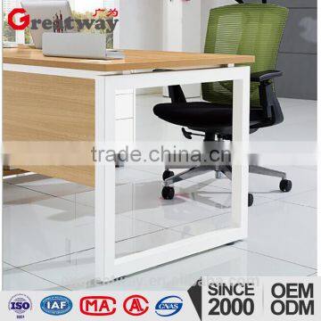 Factory Made Europe Model Good Price Green Material Executive Table Office Furniture Manager Desk(HB2-A) photo-2