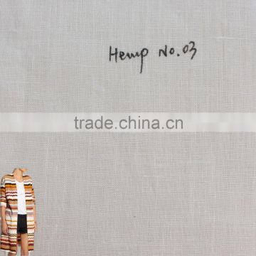 supplier pure thin 100 hemp fabric