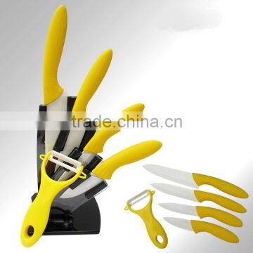 Excellent quanlity Ceramic knives set with PP handle