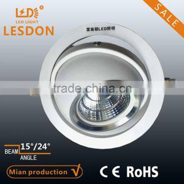 12W LED CEILING LIGHT With focus Unify Lens
