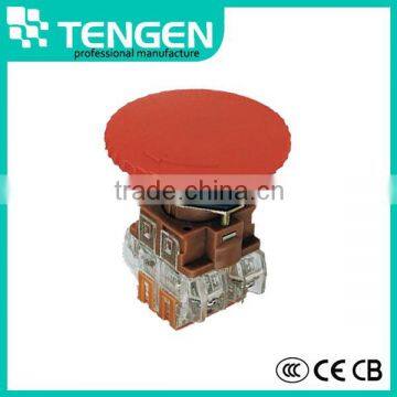 LAY3 220V Red Illuminated Led Push Button Switch