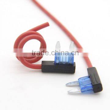 high quality fuse holder with 2 auto fuse add circuit in your car low price
