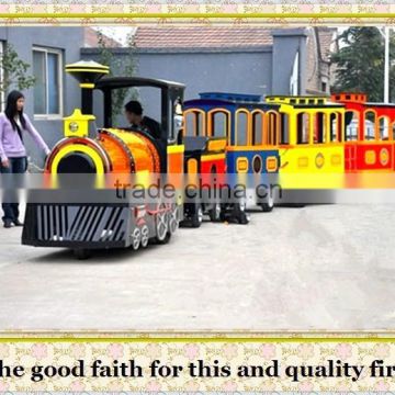 tourist amusement park mini trackless electric train