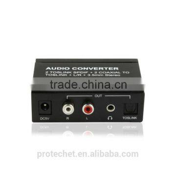 Audio Switch Converter 4 Input 3 Output SPDIF/TOSLINK Digital Otical Audio Switch Converter photo-3