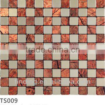 Self-adhesive acp mosaic aluminium composite wall panel ceramic tile