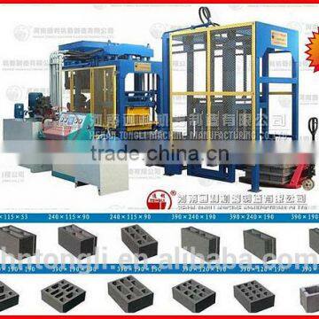 tongli brand concrete block moulding machine,concrete block making machine for sale