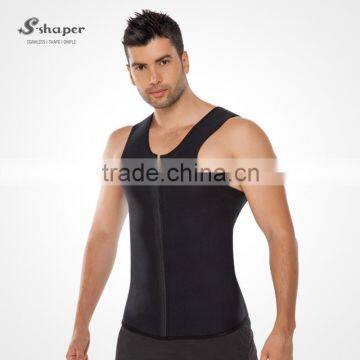 S-SHAPER Men`s Ultra Sweat Vest Chaleco Reversible Sports Sweat Workout Vest Control For Men Gym Sweat Enhancing Waistband photo-4