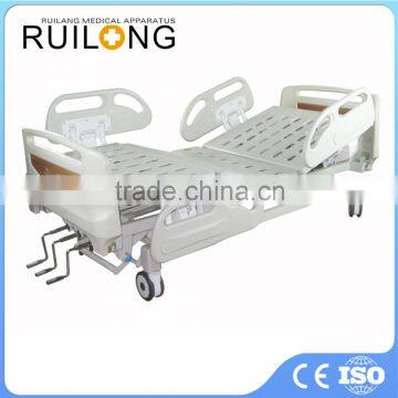 Vip Ward Use ABS 3 Cranks Manual Adjustable ICU Hospital Bed