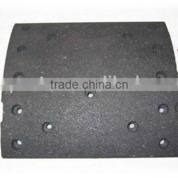 truck parts Non-asbestos brake lining WVA:19582,