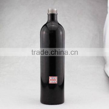 Cheap Custom Supplier Electroplated Ciroce Bottles Electroplated Champagne Bottle 750ml Paint Black Bottle photo-5