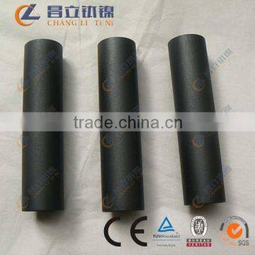 Ru-Ti coating titanium anode tube for Chlor-Alkali industry