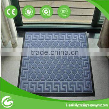 Designed PP home rubber door mat