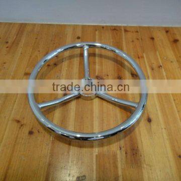 Chromed Footrest of Bar Chair