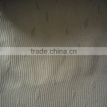 100% Polyester Floral Embossed Fabric for Bus Seat