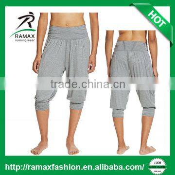 Ramax Custom Women 3/4 Harem Soft Pants For Yoga Bottoms