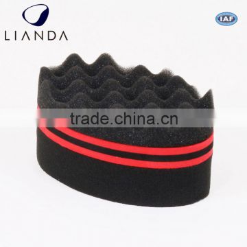 hair style curl the hair sponge foam brush, hair twist sponge, hair twist sponge for black